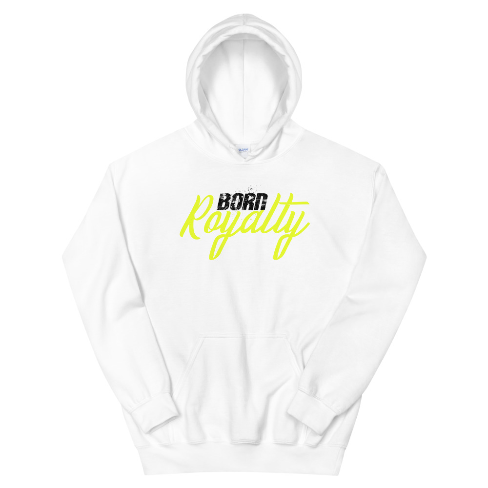 Men's Hoodie Born Royalty with Have Notz logo on back