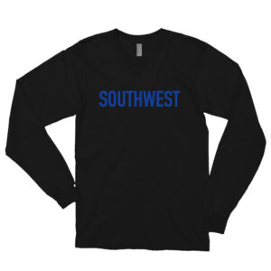 Men's Long sleeve t-shirt SouthWest and Have Notz Logo